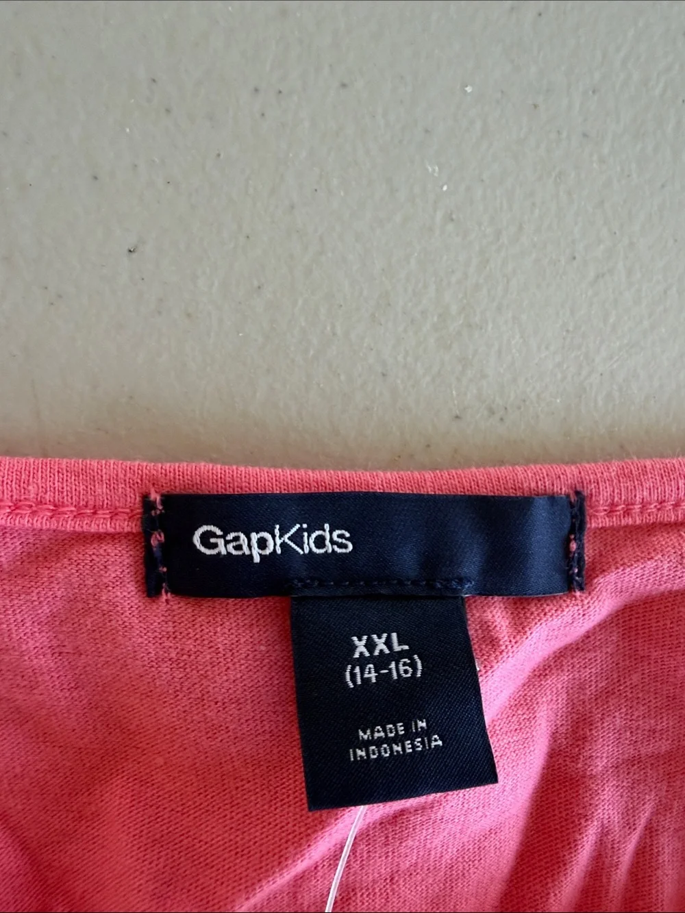 NWT GAPKIDS Pink Long Sleeve Rhinestone Yoke Top